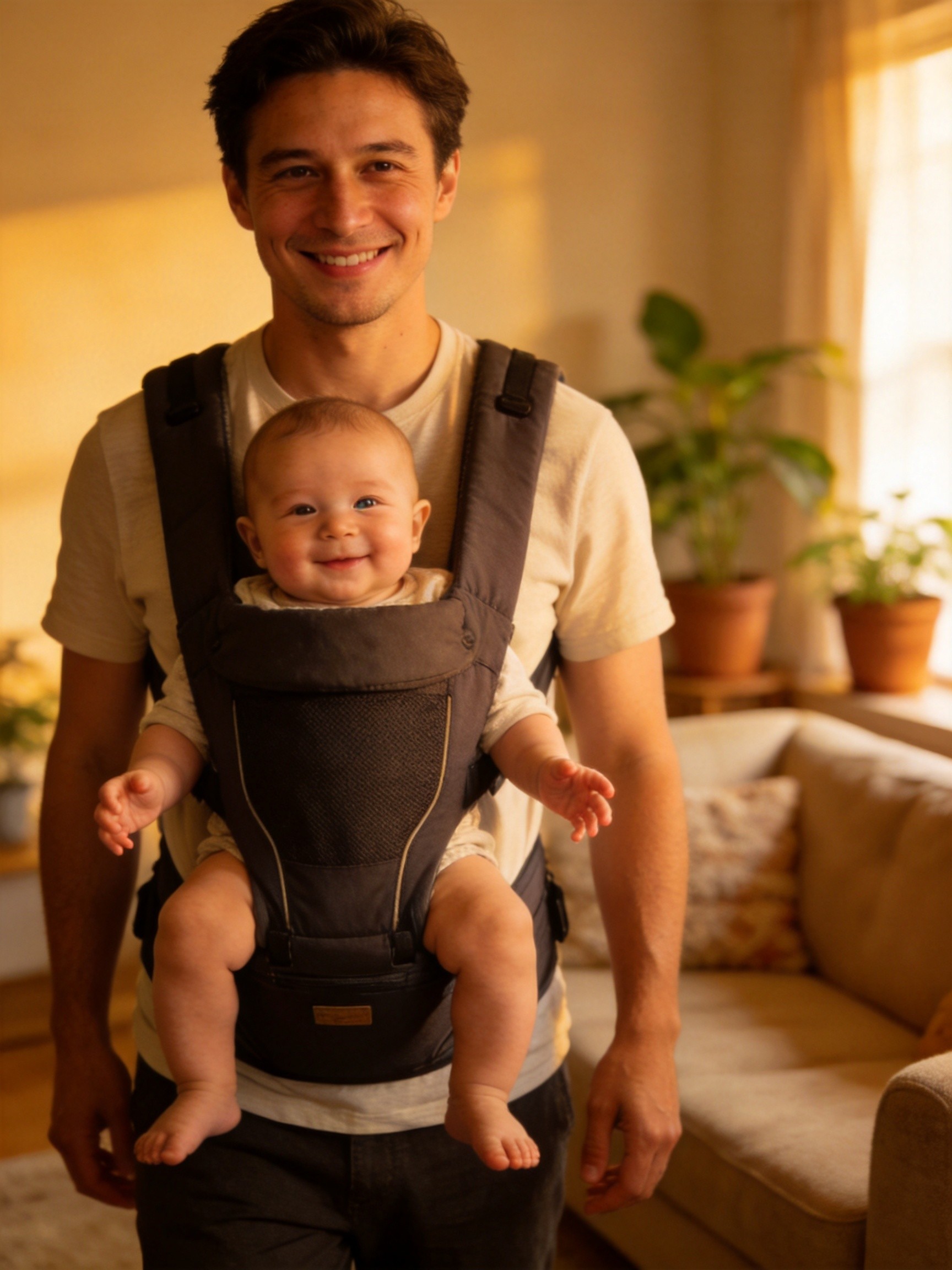 Baby carrier usage