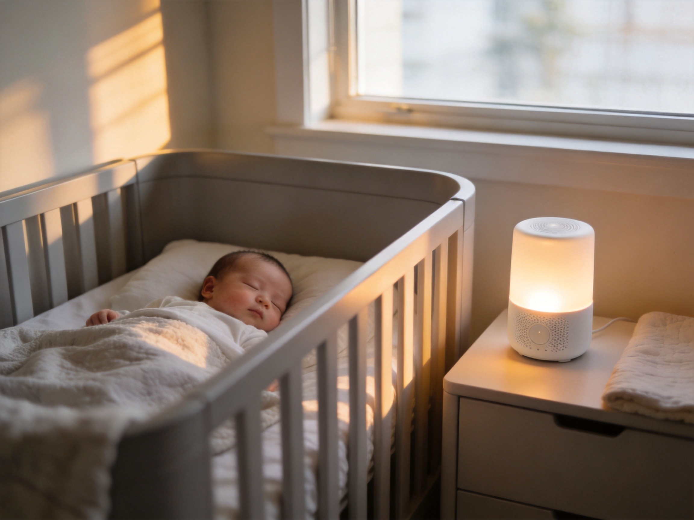 Baby nursery setup